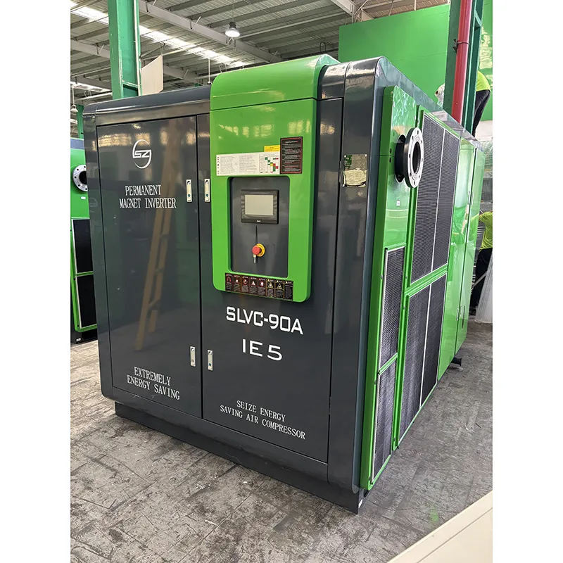 Kompresor Udara Sekrup Satu Tahap Tekanan Rendah 3 Bar PM VSD Kompresor Udara Sekrup Satu Tahap Tekanan Rendah 3 Bar PM VSD