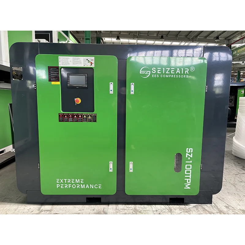 Kompresor Udara Sekrup Dua Tahap PM VSD Industri 380V
